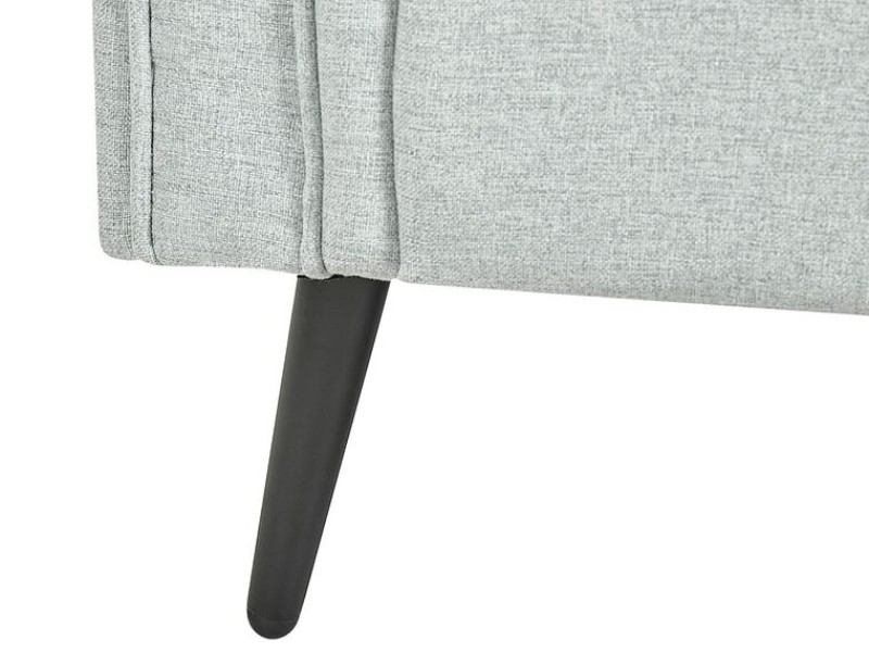 صورة داروا – كرسي عصري بذراعين من الخشب الطبيعي مع أرجل ستانلس ستيل