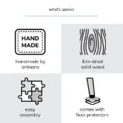 Picture of Birden Natural wood Side table