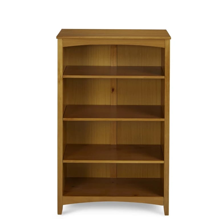 Colton – Elegant Natural Wood Bookcase