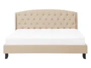 Belgrado Elegant Upholstered Bed – Tufted Square Padded Headboard