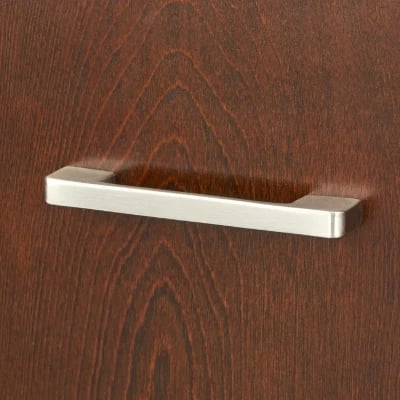 Classy Kitchen Island Table with Storage Cabinets - Natural Wood