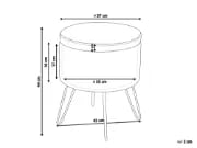 Picture of Ottoman Noble - Natural wood