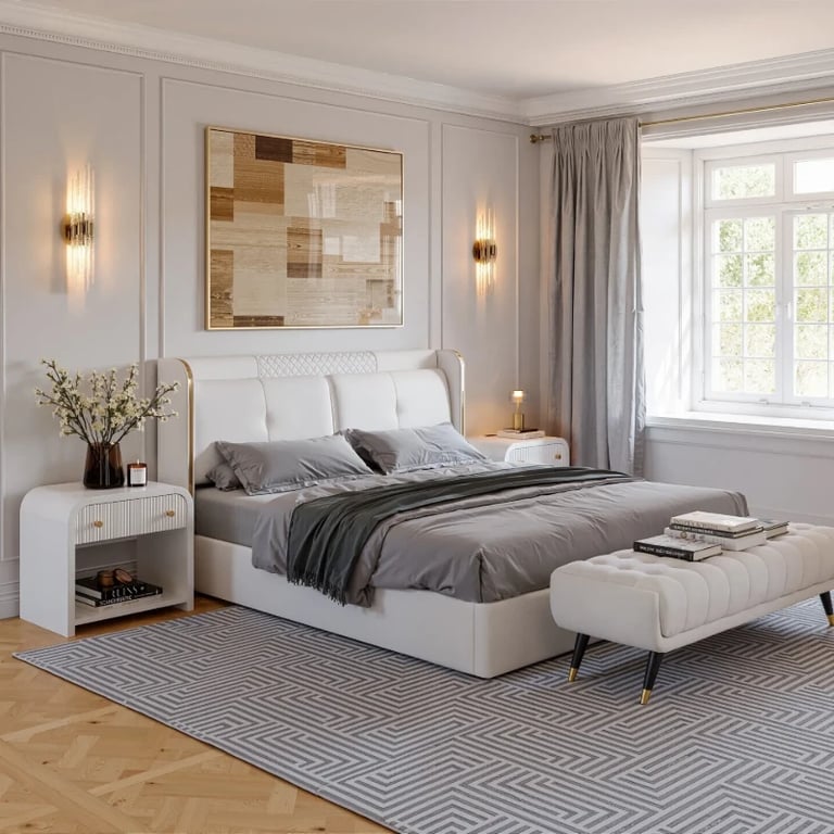 Lunaro Bedside Table – Natural Wood