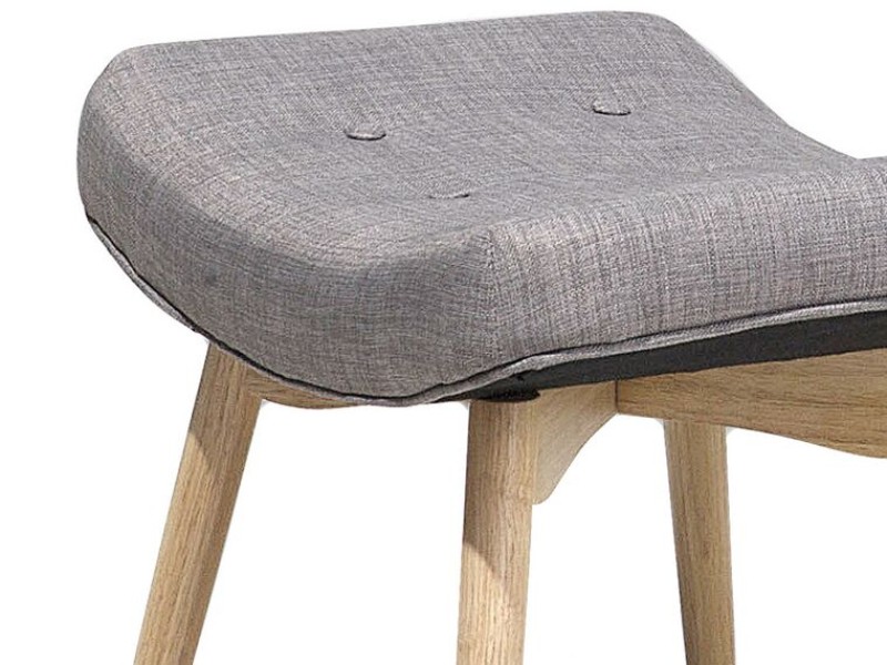 Picture of Montana Armchair Set – Natural Wood Armchair with Matching Footrest