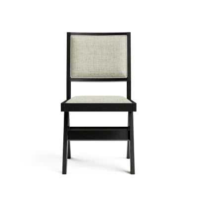 Livano Dining Set – Natural Wood Table with Metal Legs