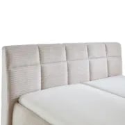 Picture of Zarrah Natural Wood Tufted Upholstered Bed