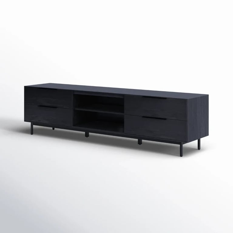 Avero – TV Stand with a Modern Minimal Design – Natural Wood