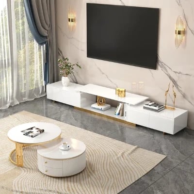 Picture of Flexta Expandable TV Stand – Glossy