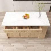Grata Kitchen Island with Storage