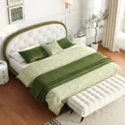 Picture of Verdant Elegance Bed – A Luxurious Fusion of Comfort and Style