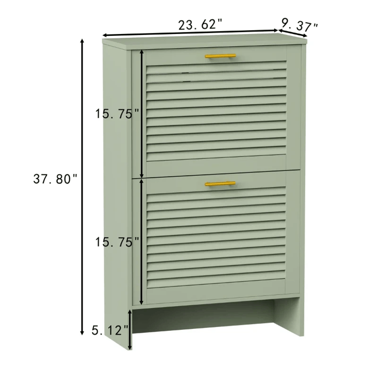 Solène – Modern Natural Wood Shoe Cabinet