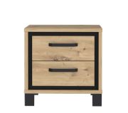 Picture of Marais Natural Wood Bedroom Set – Sliding Wardrobe