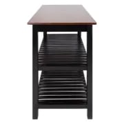 Moppi Solid Wood kitchen Island With Shelves