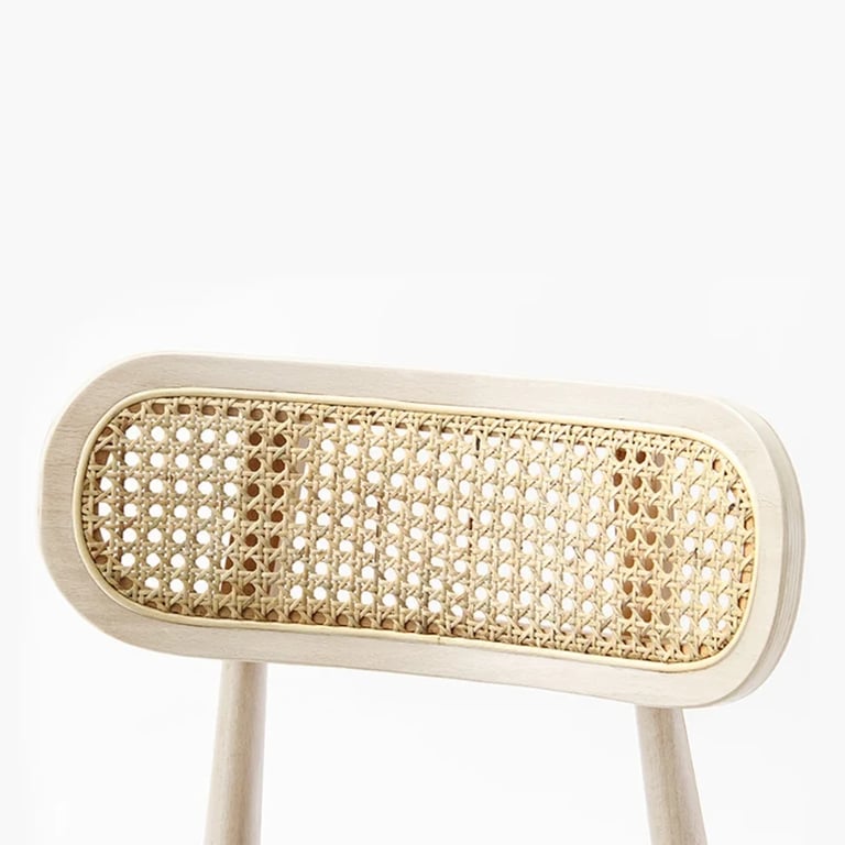 Picture of Elin Rattan Frame Chair – Boho Simplicity in Natural Wood