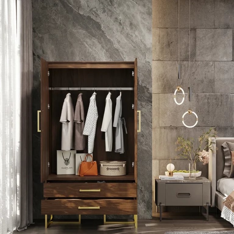Picture of Gucci Elegant wardrobe Natural wood