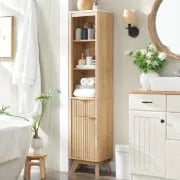 Picture of Mora Natural wood Bathroom cabinet
