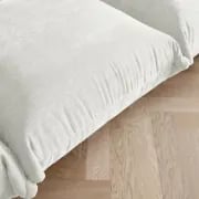 صورة سيرينا – كنبة ركنية على شكل حرف  يو  ٦ مقاعد تصميم مرن –خشب طبيعي