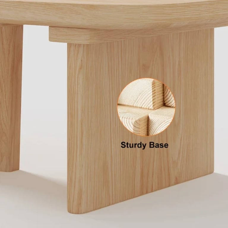 Picture of Walden Japandi Natural Wood Coffee table