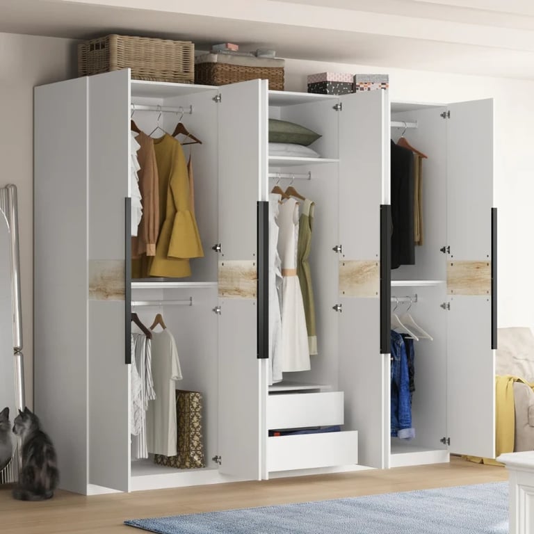 Picture of Kidlo Natural wood Wardrobe