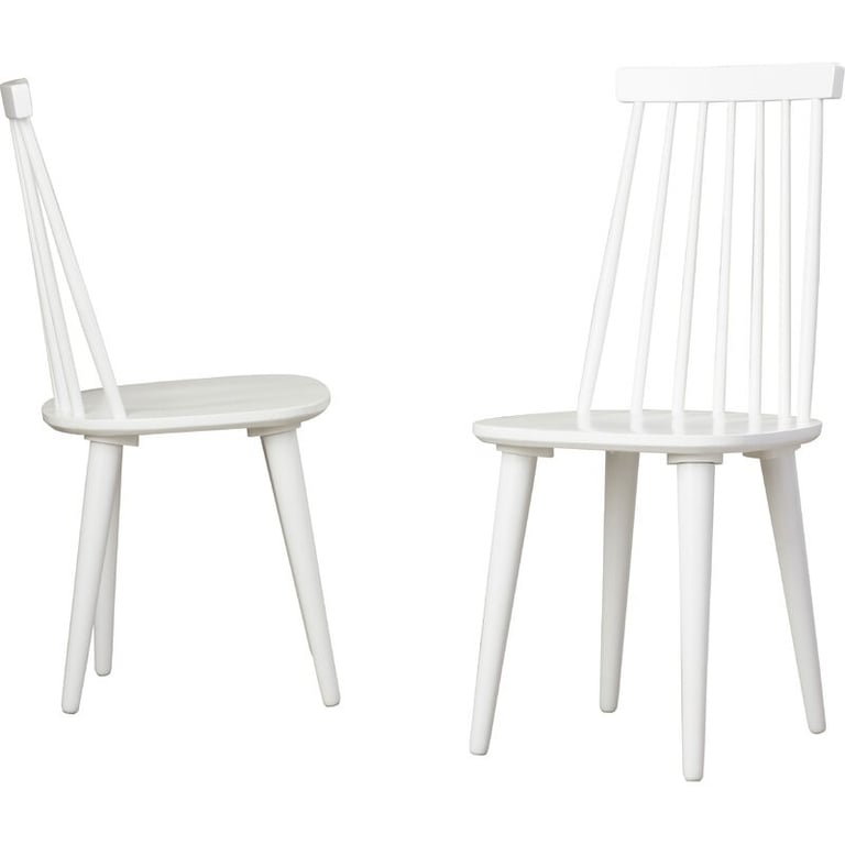 Biry Solid Wood Slat Back Arm Chair