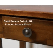 Picture of Aidan Natural wood side table - One drawer