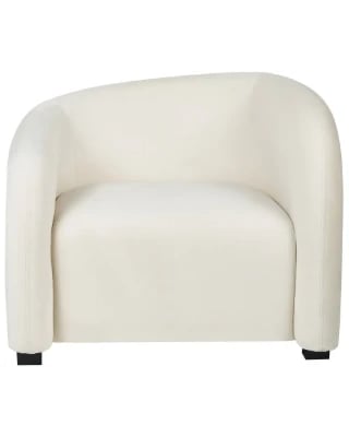 Luvora - Curved Velvet Armchair