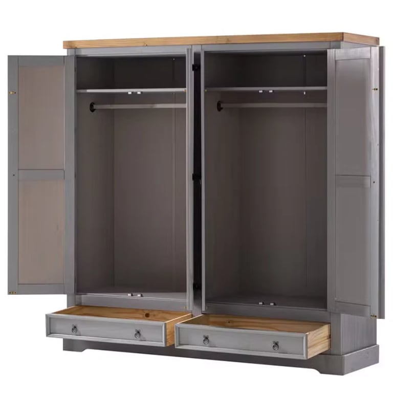 صورة دولاب فينكا خشب طبيعي