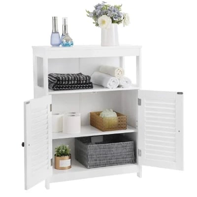 Picture of Pofalo Natural wood Bathroom Cabinet