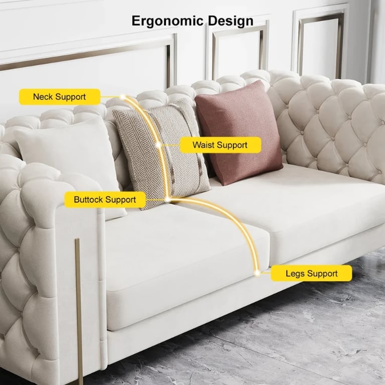 صورة كنبه اليسيوم - خشب طبيعى