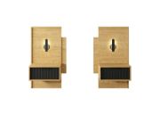 Picture of Arlen Natural Wood Bedroom Set – Ribbed Headboard