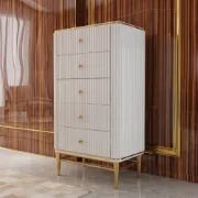 Picture of Veridian Dresser – Artistic Storage in Natural Wood