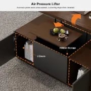 صورة هاكو ترابيزة قهوة خشب طبيعي - متعددة الأستخدام