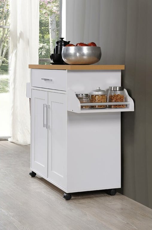 Cristi Kitchen Cart with Locking Wheels