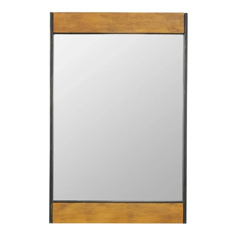 Cliveden Wood & Metal Wall Mirror