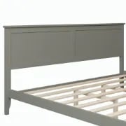 Picture of Harper Natural Wood King Bed – Modern Finish