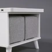 Picture of Smila Multifunctional Natural Wood Coffee table - 5 pieces