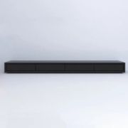 Picture of Modern Walnut TV Stand Rectangle Walnut