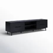 Avero – TV Stand with a Modern Minimal Design – Natural Wood