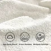 Lunaro Curved Bouclé Sofa – Modern Two-Seater Design