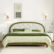 Picture of Verdant Elegance Bed – A Luxurious Fusion of Comfort and Style