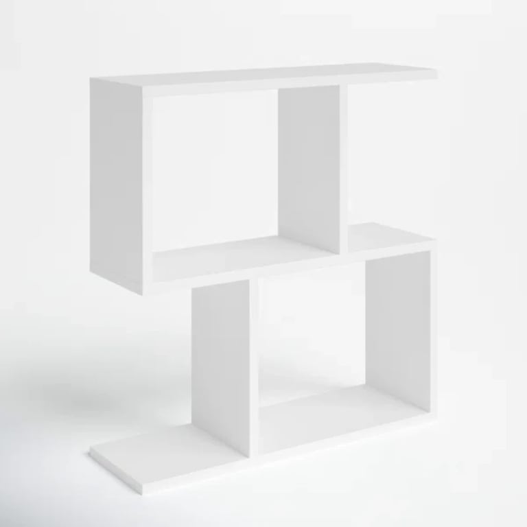 Picture of Kayli Natural wood side table - Four Shelves