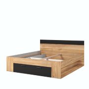 Picture of Arlo Natural Wood Bedroom Set – Storage Bed & Sliding Wardrobe