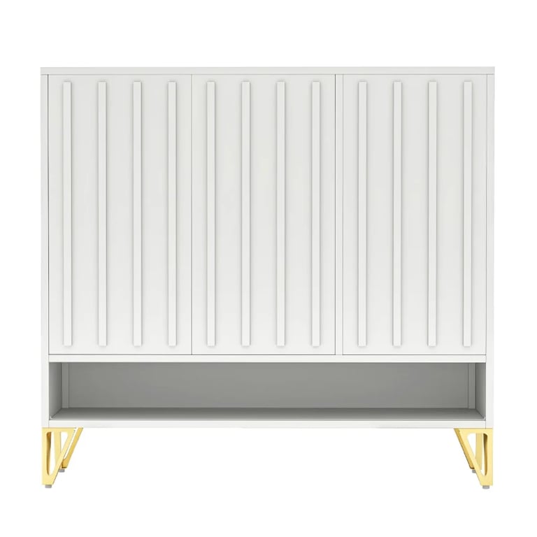 Blanchette – Modern Natural Wood Shoe Cabinet