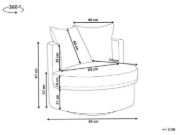 Picture of Sella - Armless Lounge Chair – Soft Foam Comfort