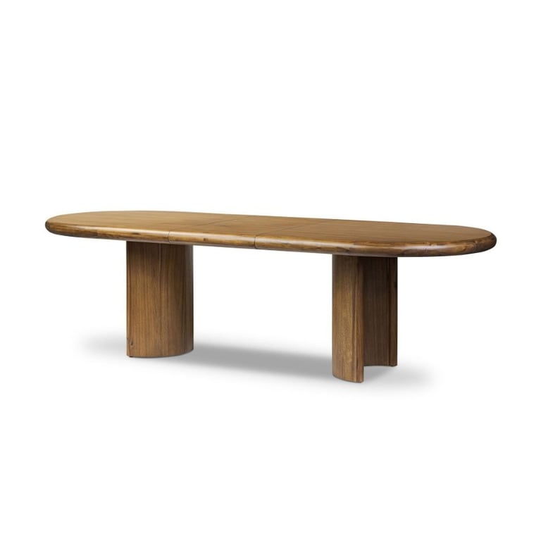 Orinda Dining Table – Oval Natural Wood Modern Design