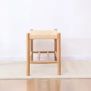 Picture of Saku Boho Woven Wood Bench