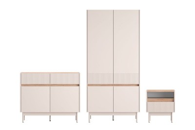 Picture of Seron Natural Wood Bedroom Set