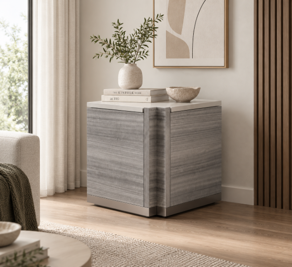 Picture of Newzy Grey  Corner Storage Unit