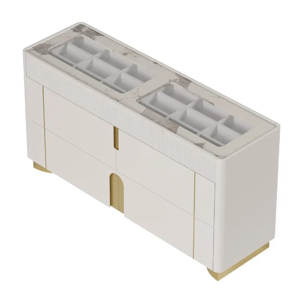 صورة خزانة جليمر غراندي – خزانة متعددة الاستخدامات من الخشب الطبيعي