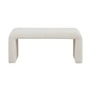 صورة سورا  مقعد خشب طبيعي  بتصميم انسيابي - زوايا ناعمة